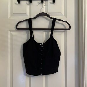 Abercrombie Black Tank Top